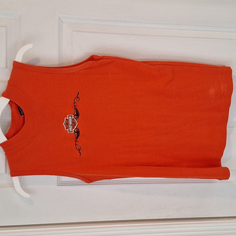 Vintage Harley Davidson woman's tank L